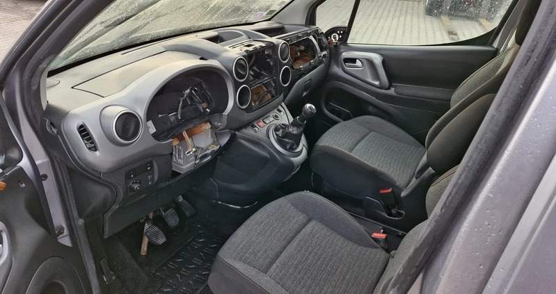 Citroen Berlingo cena 14999 przebieg: 50000, rok produkcji 2017 z Wolin małe 79